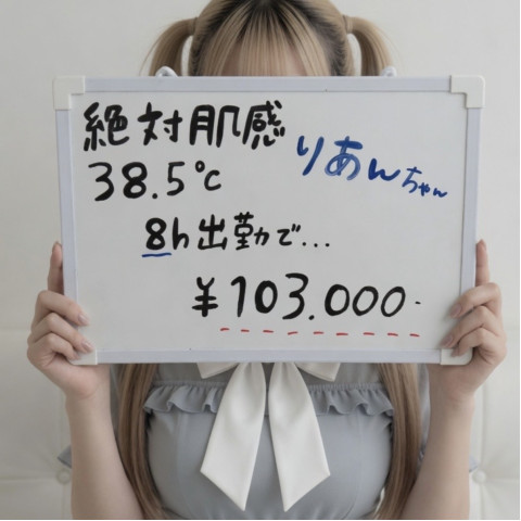 メンズエステ求人店舗:絶対肌感38.5℃|日本橋・大阪府のメンズエステ求人の店長写メ日記 日給10万超え続出★掛け持ち・未経験・学生さん大歓迎!画像1
