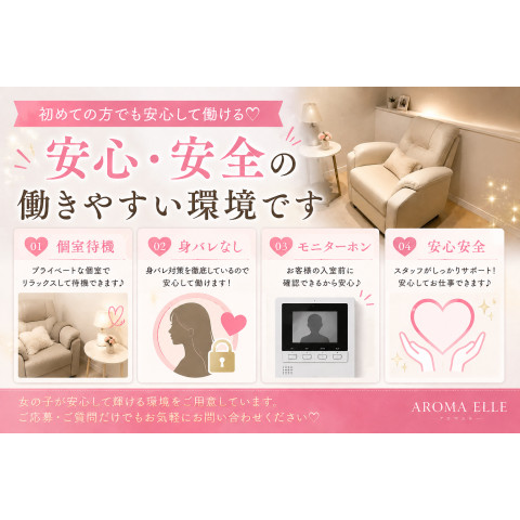 メンズエステ求人店舗:AROMA ELLE|博多・中洲・天神・福岡県のメンズエステ求人の店長写メ日記 安心して働ける環境でしっかり稼ぎませんか?画像1
