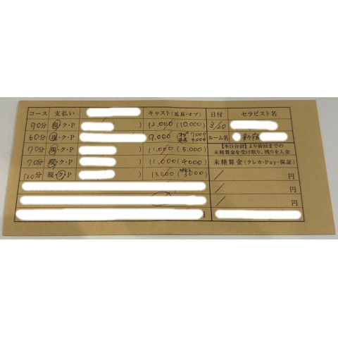 メンズエステ求人店舗：Aroma Jewels｜歌舞伎町・西新宿・新宿御苑・東京都のメンズエステ求人の店長写メ日記　給与封筒紹介　#3画像1