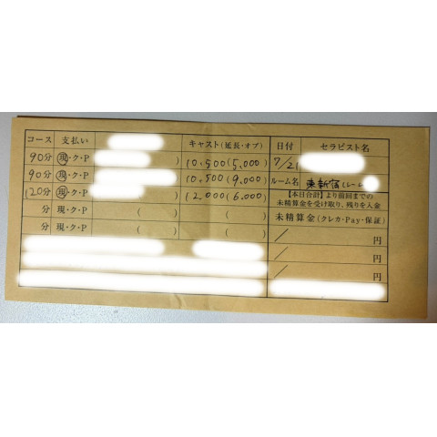メンズエステ求人店舗：Aroma Jewels 秋葉原｜神田・秋葉原・浅草橋・東京都のメンズエステ求人の店長写メ日記　給与封筒紹介　#13画像1