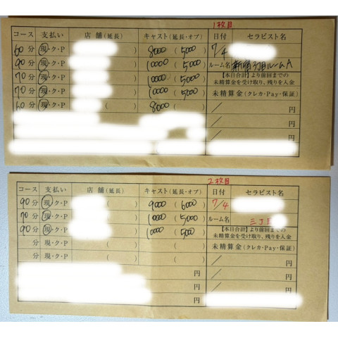 メンズエステ求人店舗：Aroma Jewels 秋葉原｜神田・秋葉原・浅草橋・東京都のメンズエステ求人の店長写メ日記　給与封筒紹介　#14画像1