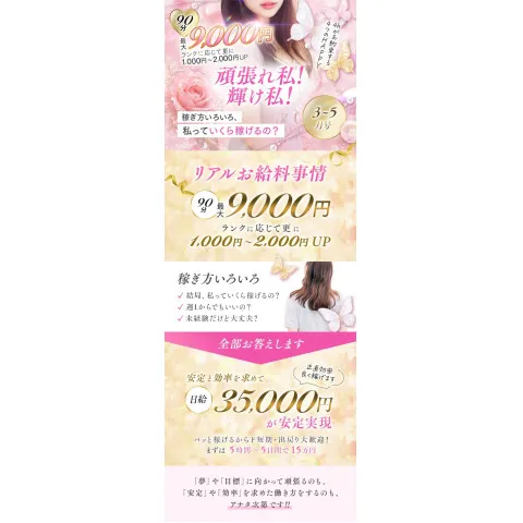 4h|十三・西中島・新大阪・大阪府のメンズエステ求人のお給料について画像