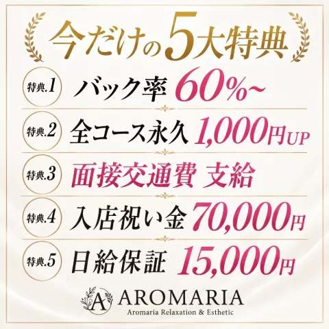 札幌メンズエステ アロマリア｜大通り・狸小路・札幌駅前・北海道のメンズエステ求人の求人店舗画像