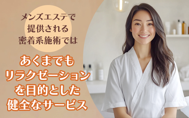 メンエスで密着する施術は違法？